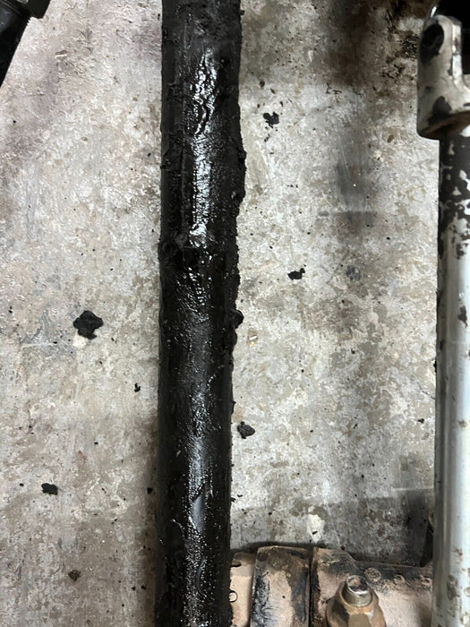 2016 2017 NISSAN TITAN FRONT ENGINE POWER STEERING GEAR BOX W/STEERING DRAG LINK