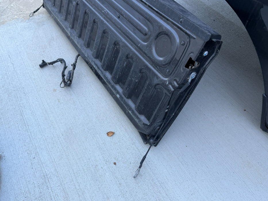 2019-2024 RAM 2500 3500 LARAMIE TAILGATE COMPLETE W/ CAMERA GREY OEM