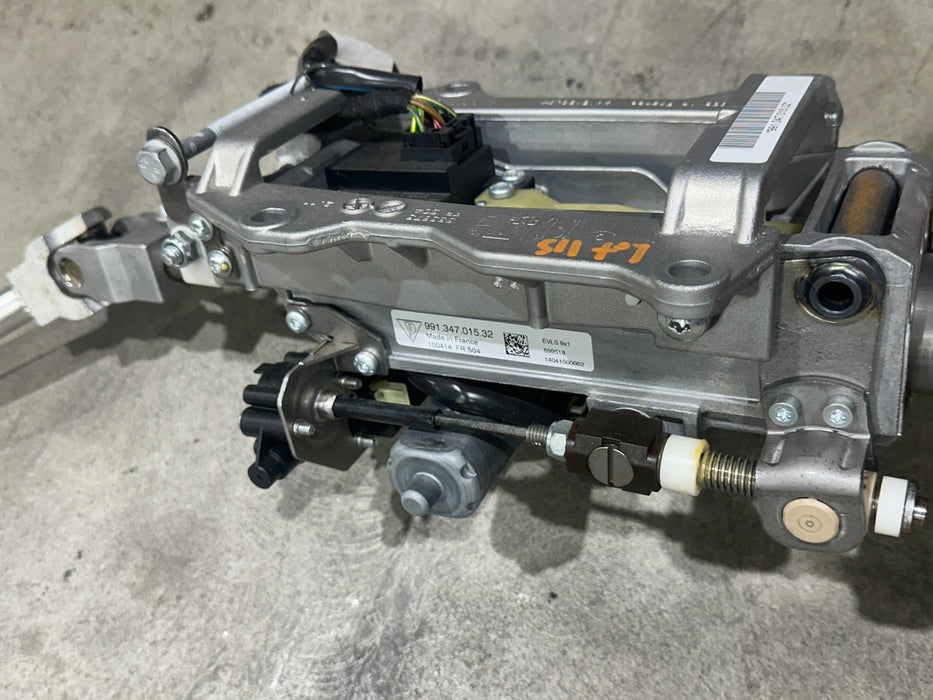 2014 PORSCHE 911 TURBO S STEERING COLUMN ASSEMBLY OEM 991.347.015.32