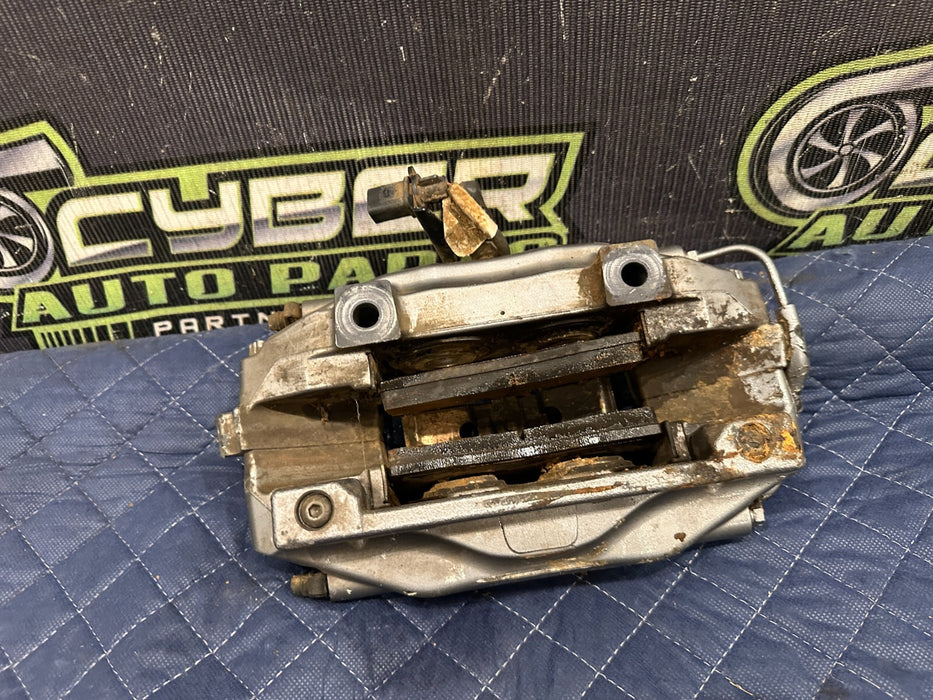 2014 AUDI R8 BREMBO REAR LEFT CARBON CERAMIC BRAKE CALIPER OEM *SCATCHES FLAW*