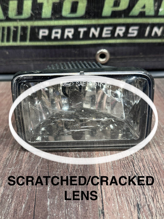 2015-2019 FORD F-150 LEFT RIGHT FOG LIGHT LAMP OEM *LENS SCRATCHED UP*