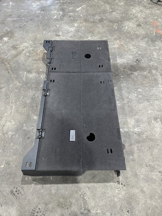 2017 NISSAN TITAN XD PRO 4X REAR UNDER SEAT STORAGE BOX OEM 84895 EZ20C