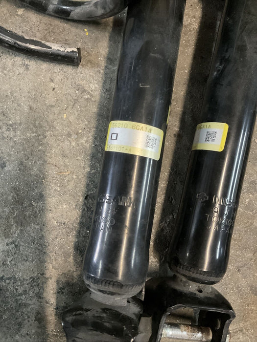 2017 NISSAN 370Z NISMO STRUT SHOCK SPRING KIT FRONT REAR 37K MILES OEM