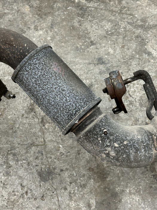 2021 FORD F350 SRW DIESEL 6.7L FACTORY EXHAUST MUFFLER TAIL PIPE OEM ~WEAR~