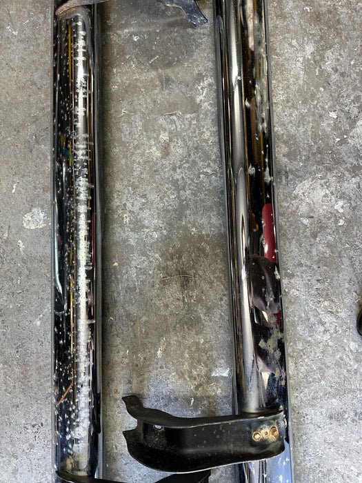 2016 2017 2018 NISSAN TITAN XD PRO-4X CREW CAB LEFT RIGHT STEPS RUNNING BOARDS