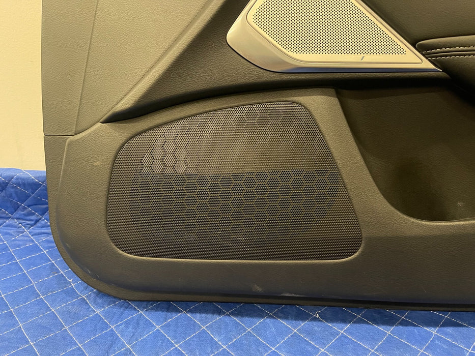 2017 INFINITI Q50 RED SPORT FRONT PASSENGER RIGHT DOOR PANEL ASSEMBLY OEM