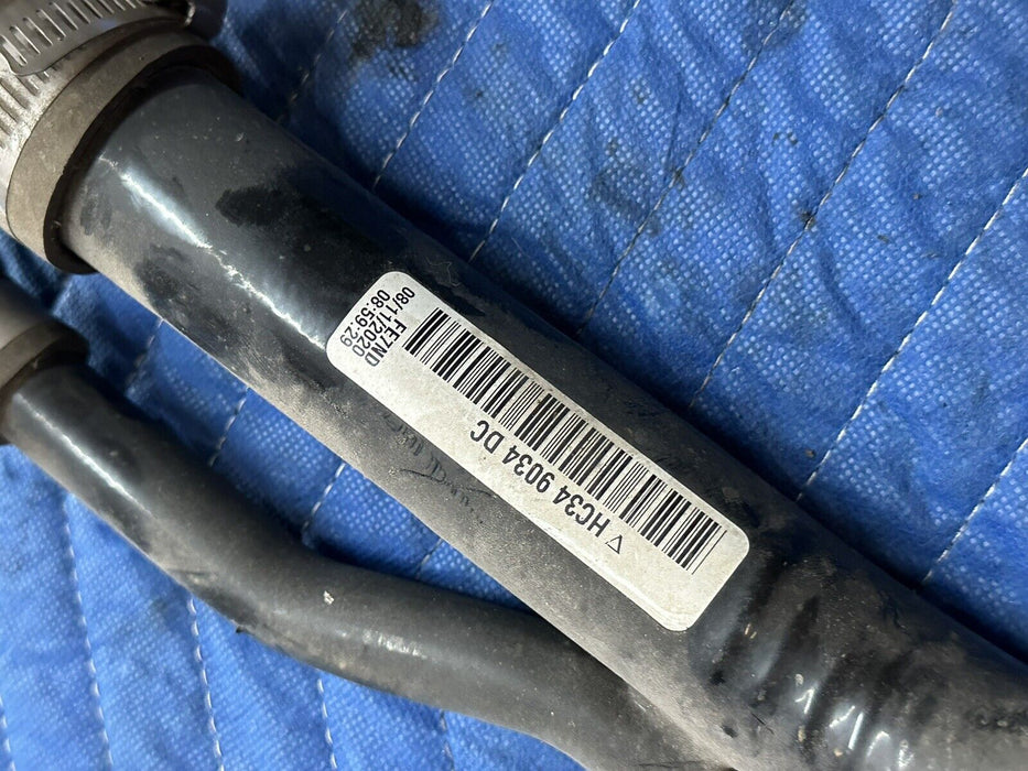 2017-2019 FORD F250 F350 F450 FUEL FILLER NECK TUBE ASSEMBLY OEM HC34-9034-DC