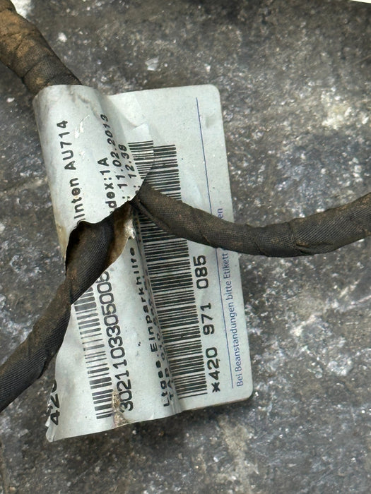 2014 AUDI R8 REAR BUMPER PARKING SENSOR HARNESS 420 971 085 ~READ!!~