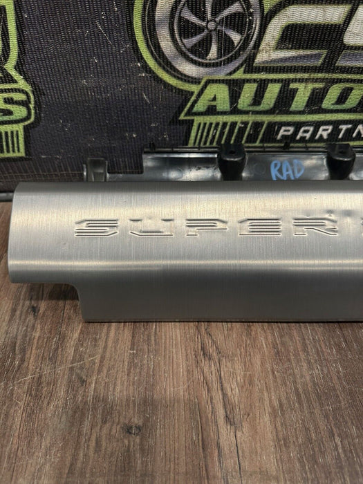 2017-2019 FORD F250 F350 SUPER DUTY UPPER PLATINUM GLOVE BOX OEM *SCUFFS/DENTS*