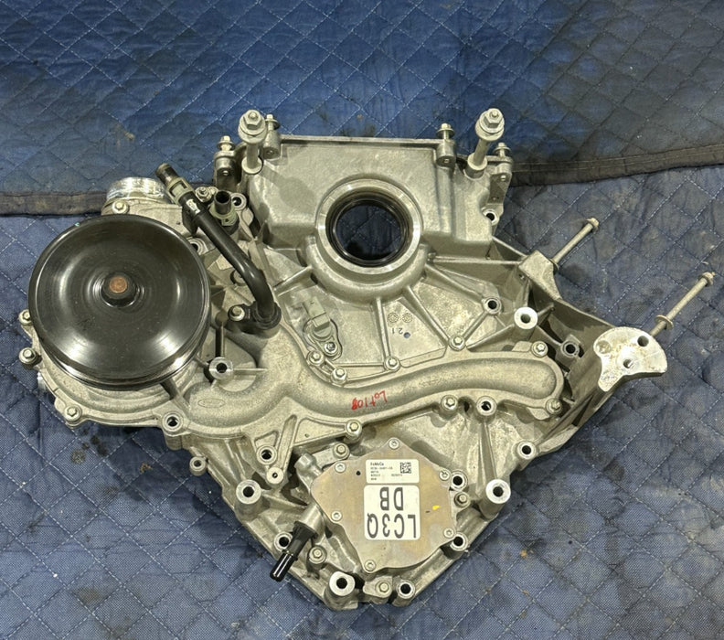 2020 FORD F250 F350 6.7L ENGINE TIMING COVER OEM 55K MILES HC3Q-2A451-CA 17-22