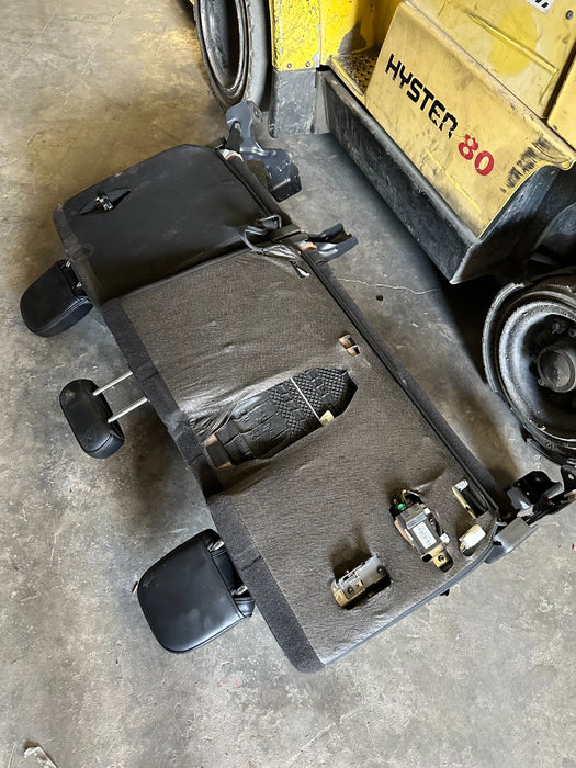 2020 2021 2022 FORD F250 F350 F450 PLATINUM REAR SEAT BLACK LEATHER OEM *READ*
