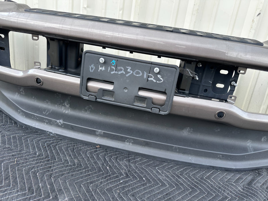 2023 2024 2025 FORD F250 F350 FRONT BUMPER ASSEMBLY STONE GRAY ~PAINT CHIP~