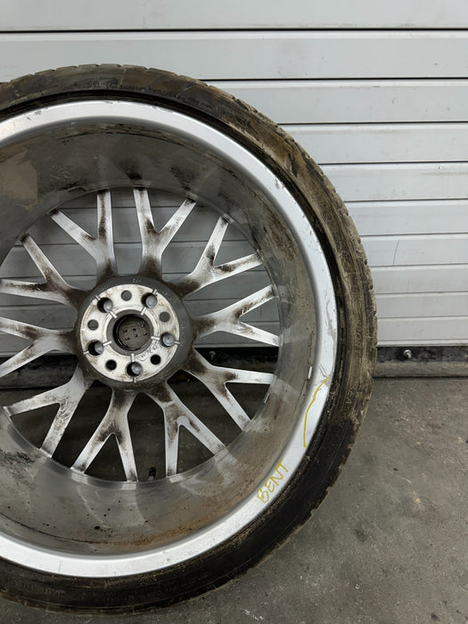 2017 AUDI R8 FRONT WHEEL RIM TIRE 245/30 20X8.5 OEM *BENT/READ*