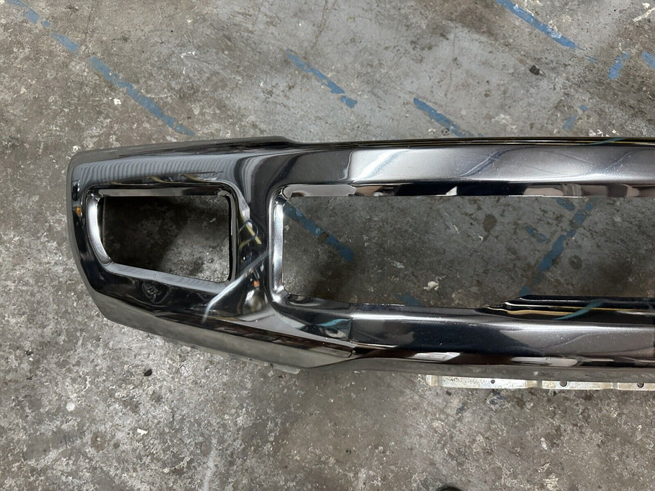 2017 2018 2019 FORD F250 F350 CHROME FRONT BUMPER SHELL ~MINOR DENT~