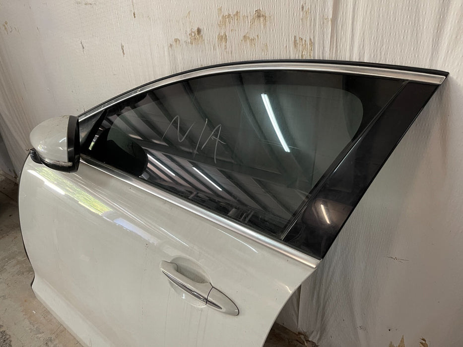 2011 JAGUAR XJ FRONT LEFT DOOR DRIVER WHITE