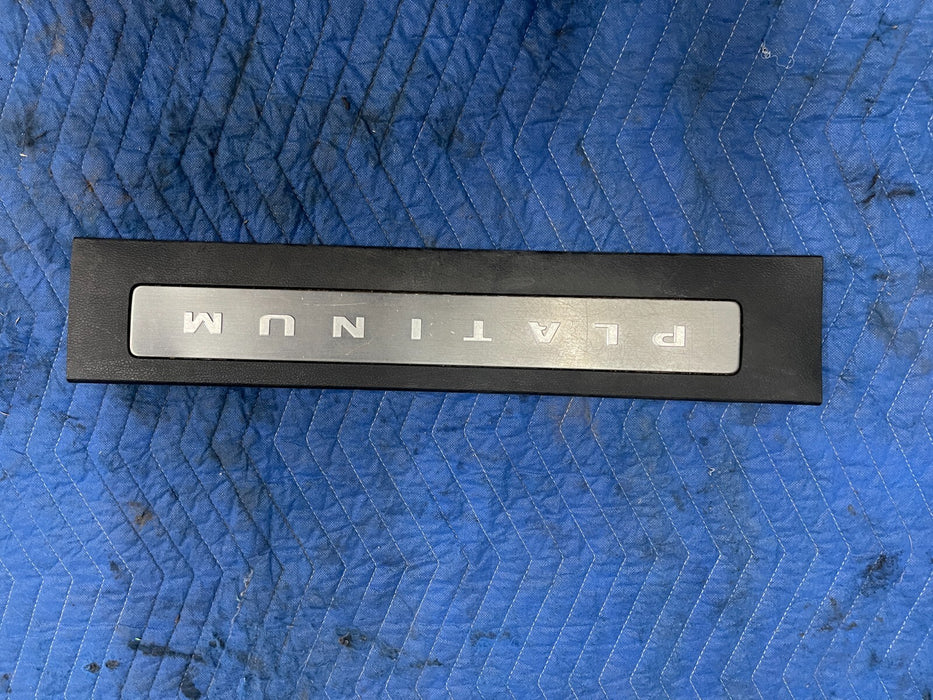 2017-2019 FORD F250 F350 PLATINUM FRONT REAR LEFT RIGHT SILL KICK PLATES OEM