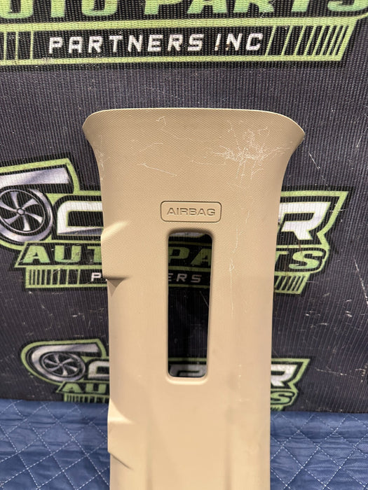 2017-2019 FORD F250 F350 F450 LARIAT LEFT DRIVER UPPER B PILLAR OEM ~SCRATCHES~