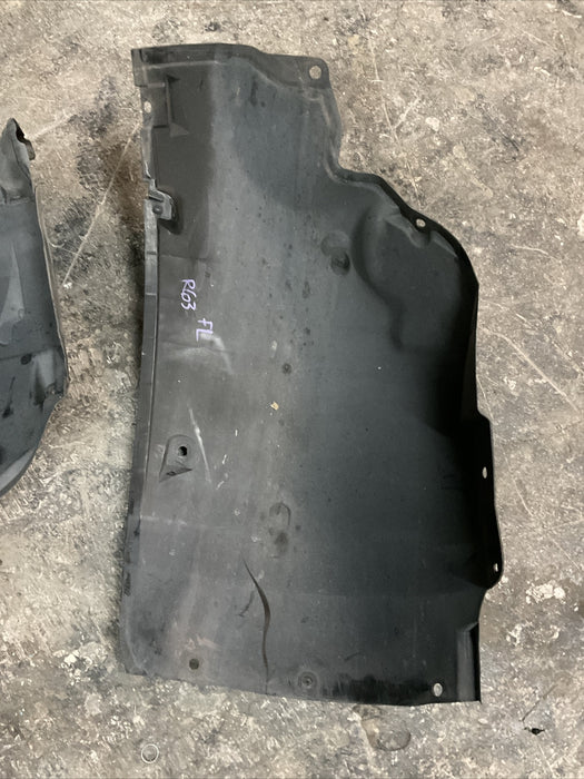 2014 NISSAN 370Z NISMO FRONT LEFT DRIVER FENDER LINER PAIR OEM 2009-2020