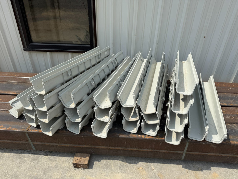 5" X 40" DRAIN CHANNELS (26) WITH GRATES