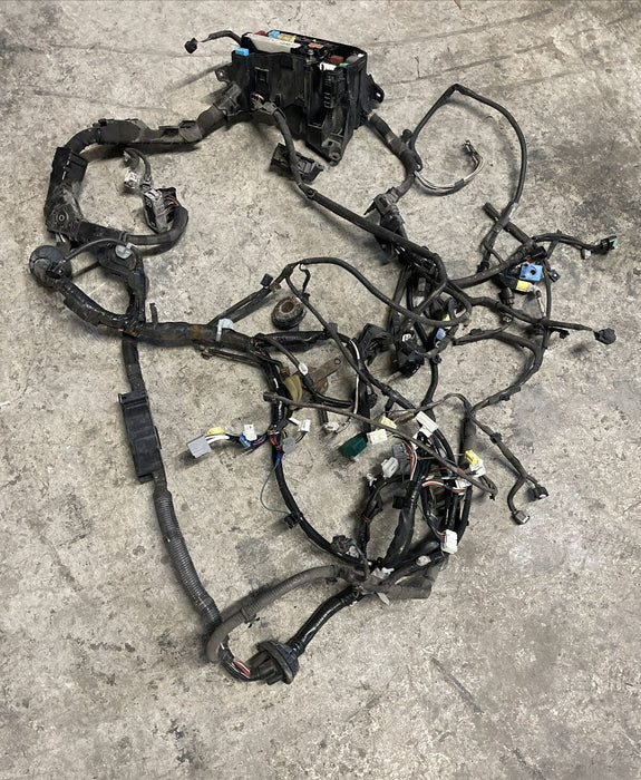 2014 TOYOTA PRIUS V ENGINE BAY HARNESS BASE NON-LED HEADIGHT OEM
