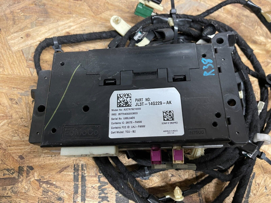 2017 2018 2019 FORD F250 F350 COMMUNICATION CONTROL MODULE W/ HARNESS OEM