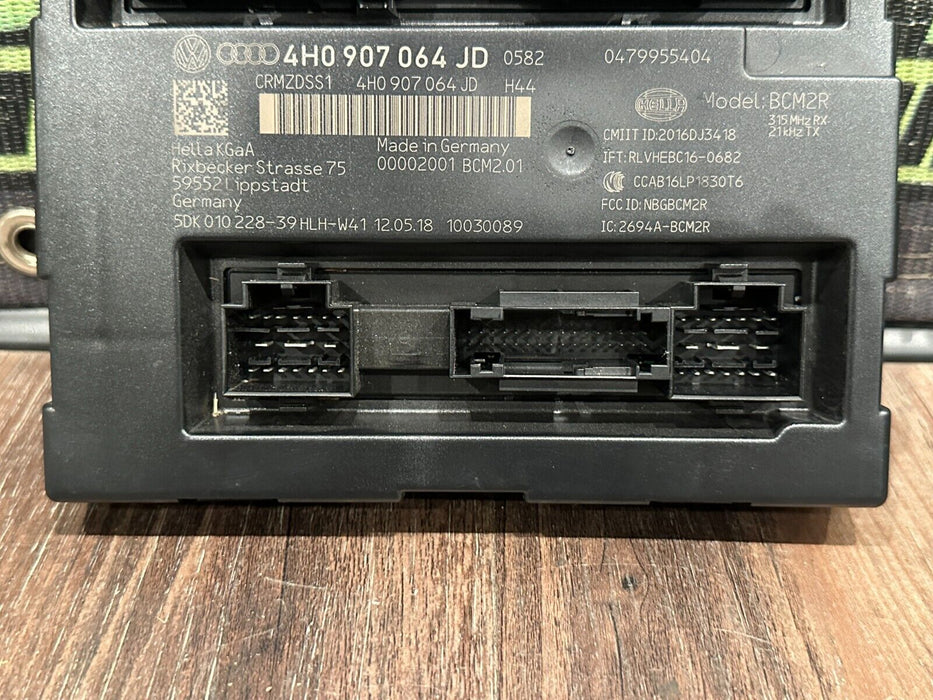 2017-18 AUDI R8 CONTROL MODULE OEM 4H0 907 064 JD