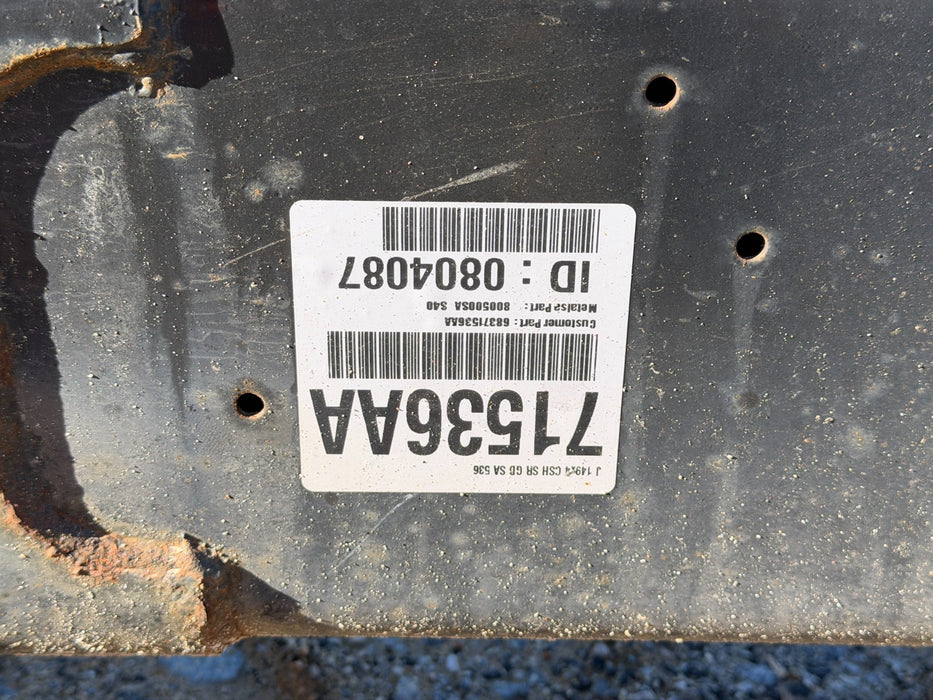 2018 RAM 2500 FRAME 149" WB 4X4 CREW CAB DIESEL 2015 2016 2017 2014 *BENT REAR*