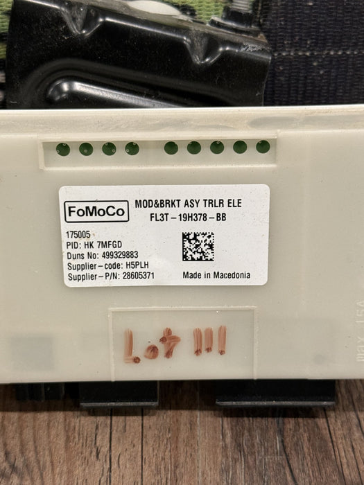 2017-2019 FORD F250 F350 F450 TRAILER TOWING CONTROL MODULE OEM FL3T-19H378-BB