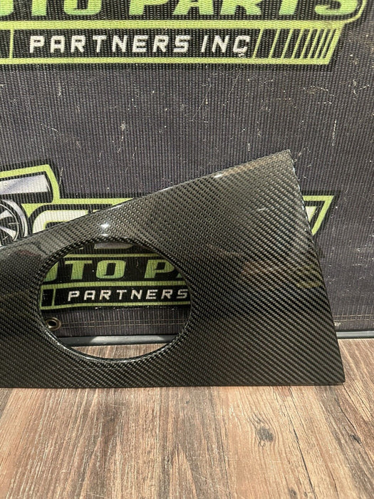 2021 AUDI R8 UPPER PASSENGER RIGHT CARBON FIBER TRIM OEM *MINOR FLAWS/READ*