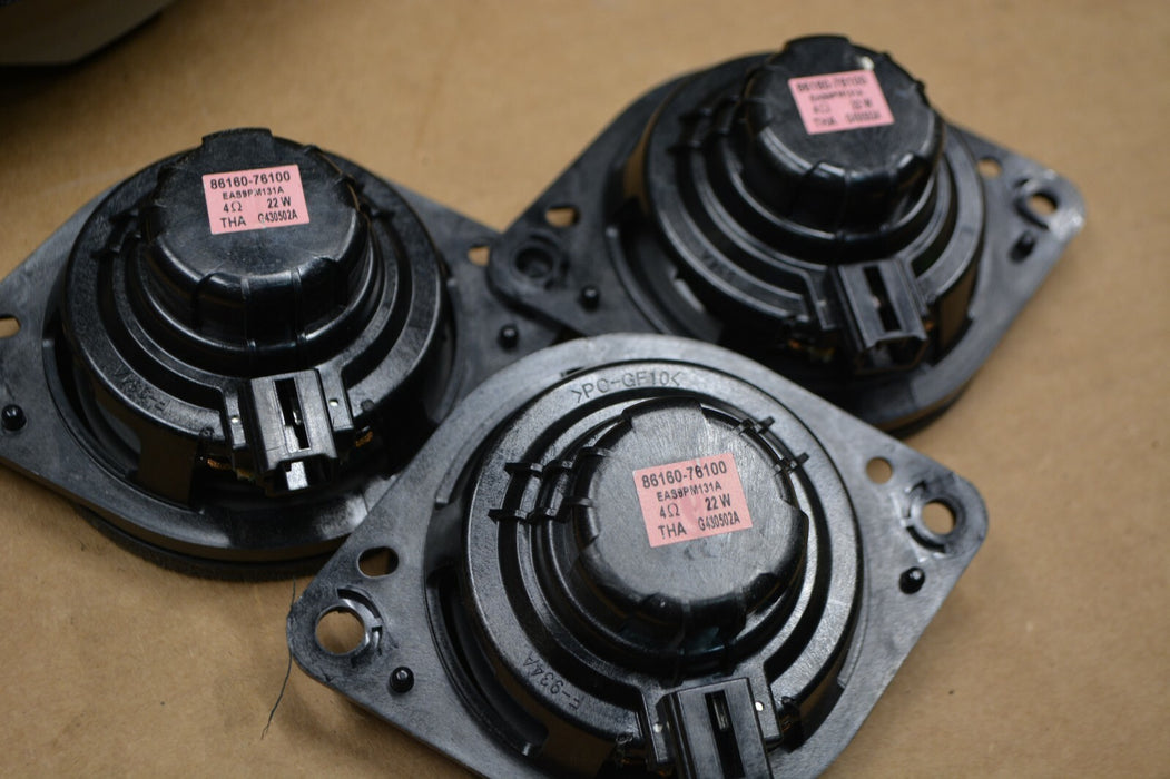 2014 LEXUS CT200H FRONT DOOR SPEAKERS W/ DASH SPEAKERS OEM 2014-2017