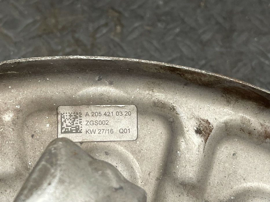 2015-2020 W205 MERCEDES C63 AMG FRONT RIGHT PASSENGER SPINDLE KNUCKLE WHEEL HUB