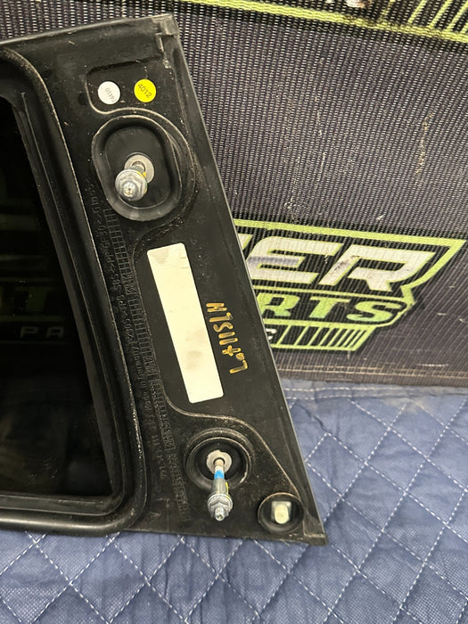 2014 PORSCHE 911 TURBO S REAR LEFT QUARTER WINDOW GLASS OEM