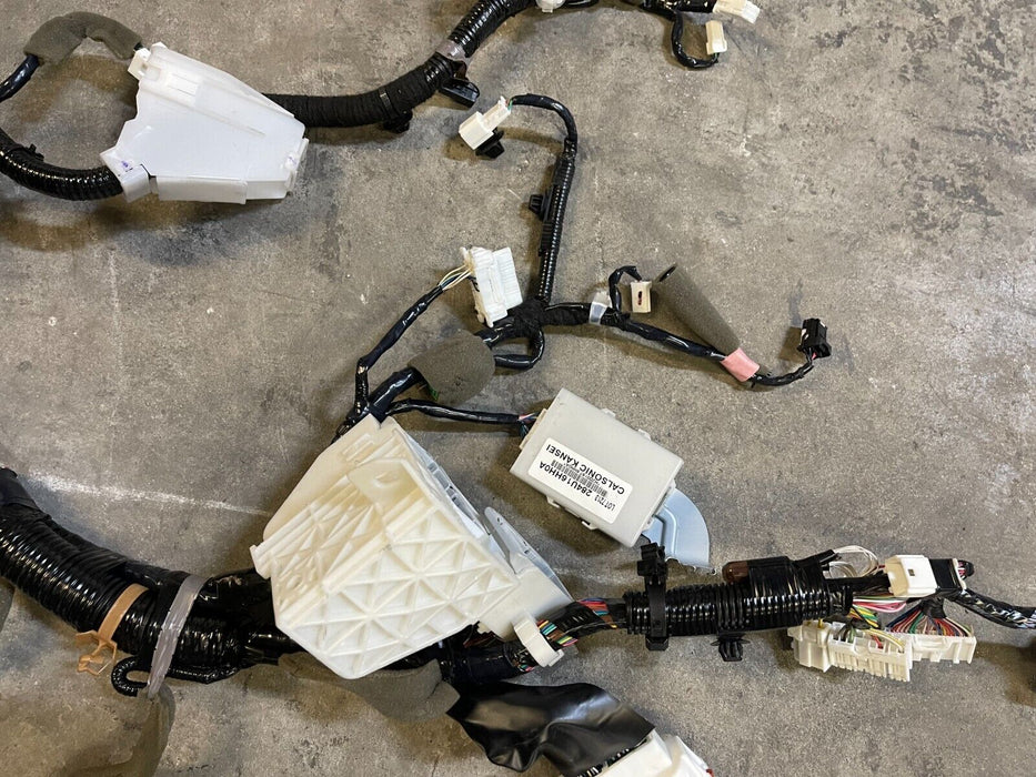 2017 INFINITI Q50 RED SPORT DASHBOARD/ CENTER CONSOLE WIRE WIRING HARNESS OEM