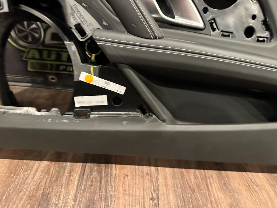 2017 AUDI R8 SPYDER PLUS RIGHT PASSENGER DOOR PANEL TRIMS OEM 4S7 867 106