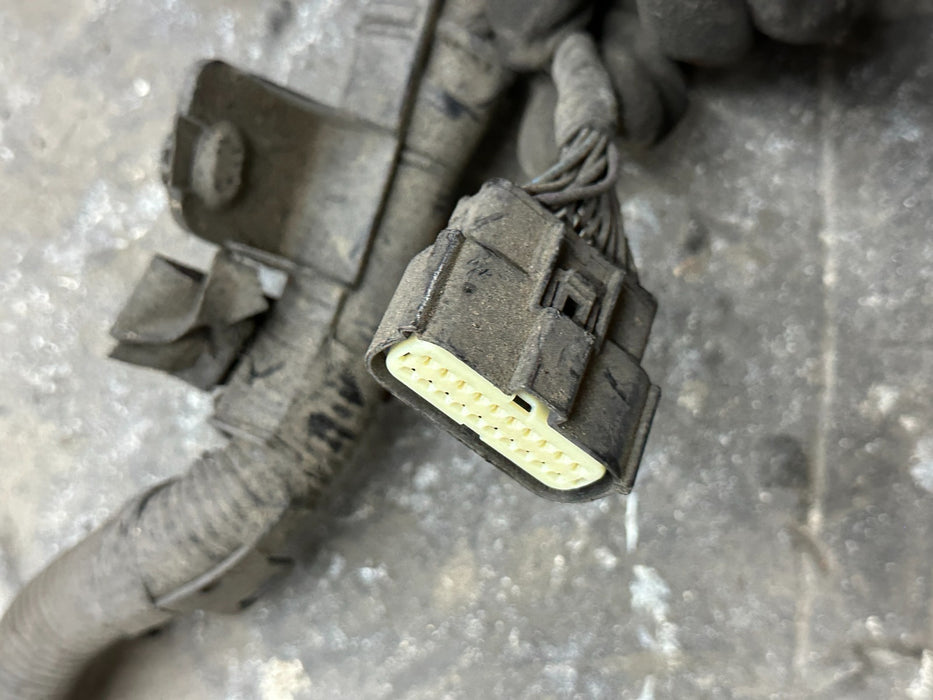 2019 FORD F350 LEFT CHASSIS FRAME WIRING HARNESS ASSEMBLY OEM ~CUT!!~ HC3T 2B572