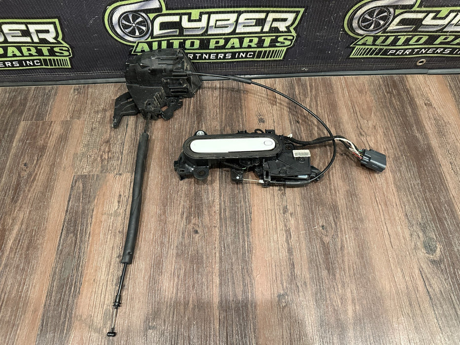 2015 JAGUAR F TYPE PASSENGER RIGHT DOOR LOCK LATCH ASSEMBLY W HANDLE OEM
