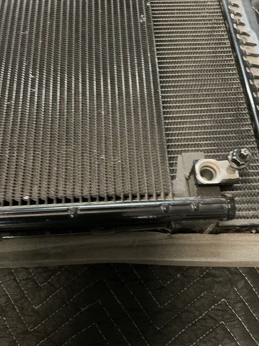 2018 MCLAREN 720S REAR DRIVER RADIATOR W/CONDENSER 11L0359CP.02 OEM~DAMAGE~