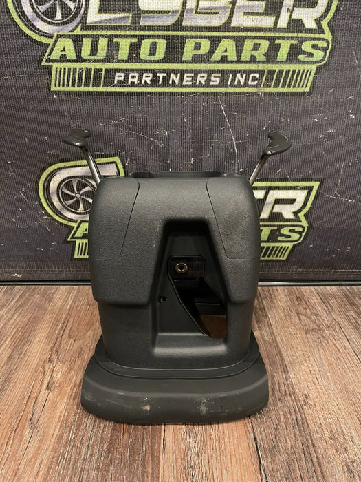 2018 NISSAN 370Z NISMO STEERING COLUMN TRIM W GUN METAL GRAY PADDLE SHIFTERS OEM