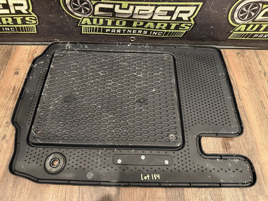 2022 DODGE RAM 2500 REAR RIGHT SNAP IN CARPET MAT RUBBER MAT OEM 6NL88TRMAA