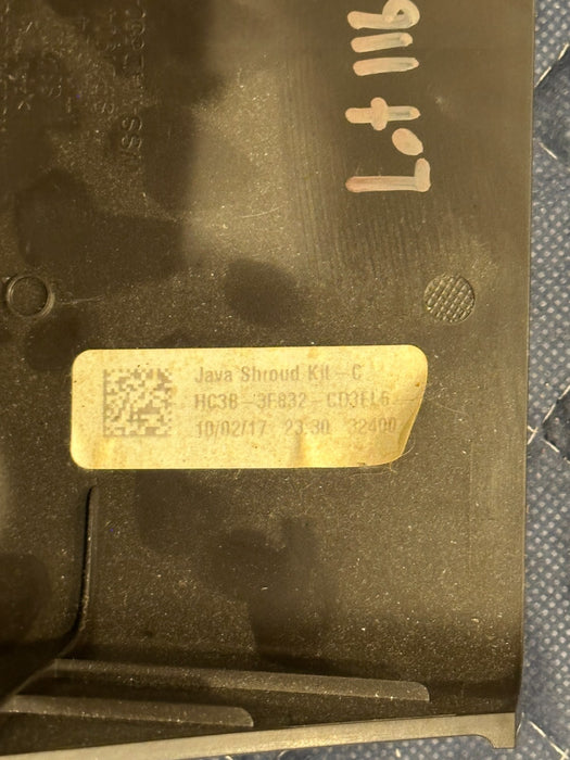 2017-2019 FORD F250 F350 BROWN STEERING COLUMN TRIM OEM