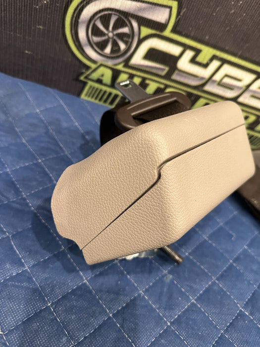 2017-2020 FORD F250 F350 F450 REAR LIMITED BEIGE MIDDLE CENTER SEATBELT OEM