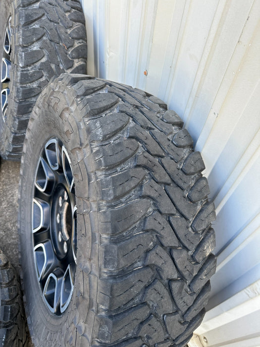 2024 FORD F250 F350 PLATINUM FACTORY WHEELS RIMS SET 20X8 20" PC3C 1007 HA OEM