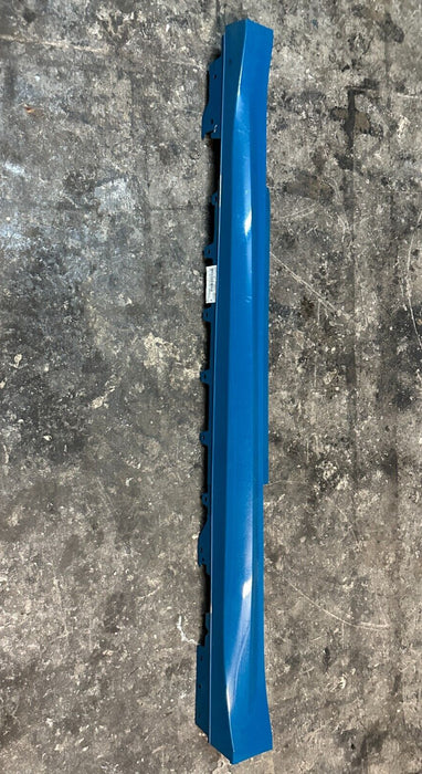 2015-2020 BMW M4 F82 LEFT DRIVER SIDE SKIRT LAGUNA SECA BLUE (448) ~WEAR~