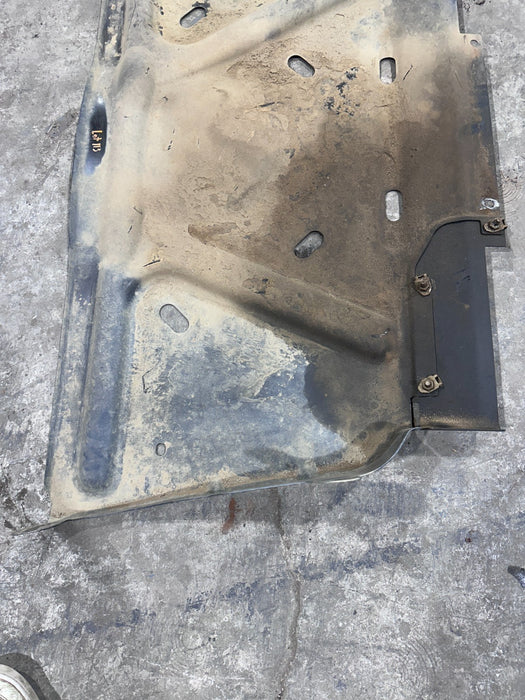 2019 FORD F150 RAPTOR ENGINE UNDER BODY SKID SHIELD METAL PLATE OEM HL3V7W104A