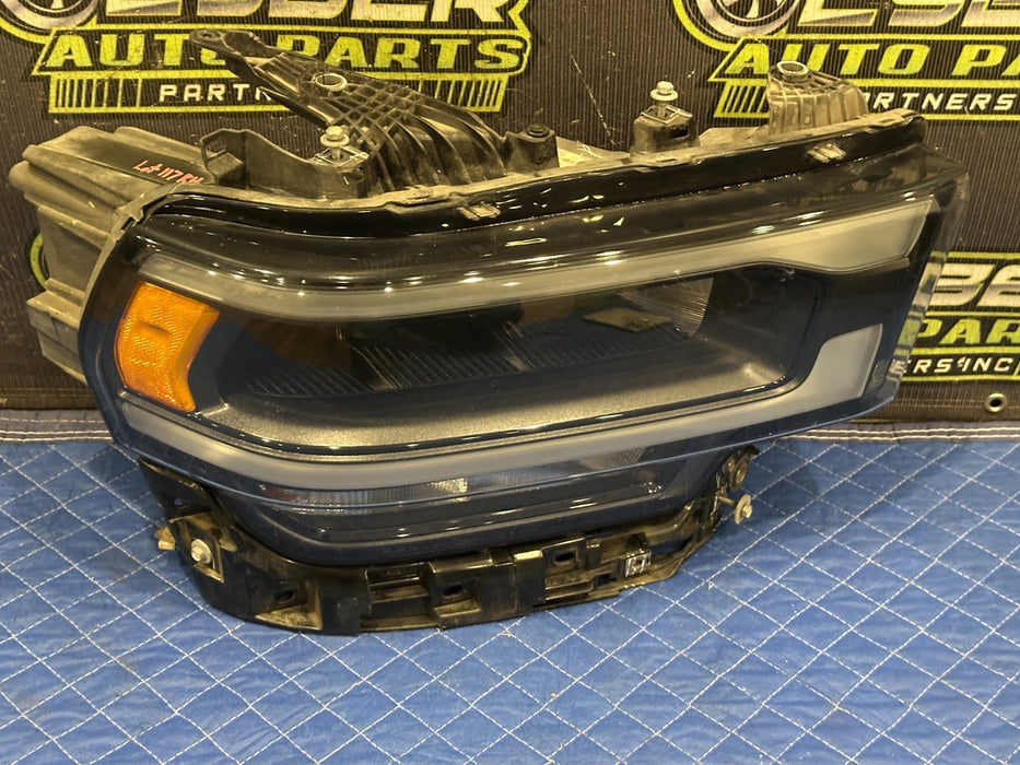2021 RAM 2500 LARAMIE PASSENGER RIGHT LED HEADLIGHT OEM