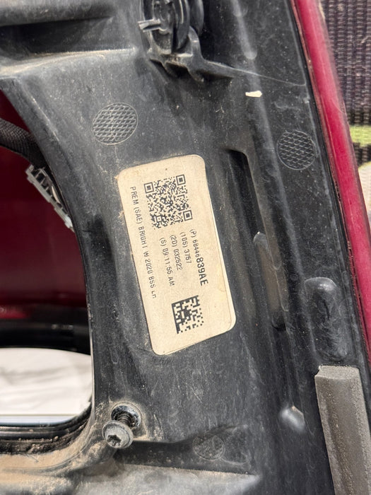 2022 DODGE RAM 2500 3500 DRIVER LEFT LED TAIL LIGHT OEM *DAMAGED 4*