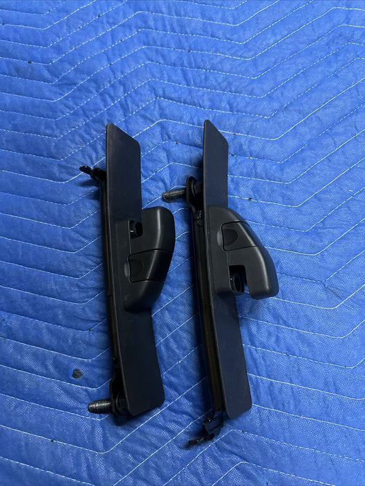 2021 FORD F250 F350 F450 PLATINUM B PILLAR SEATBELT ADJUSTER BRACKETS PAIR OEM