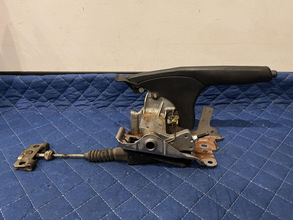 2017 NISSAN 370Z NISMO EMERGENCY E BRAKE HAND LEVER W GUN METAL GREY BUTTON OEM