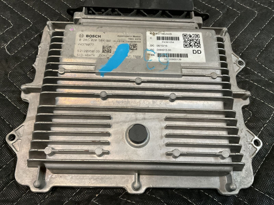 2016 NISSAN TITAN XD 5.0 CUMMINS ECM ECU PCM CONTROL BOSCH 0281020384