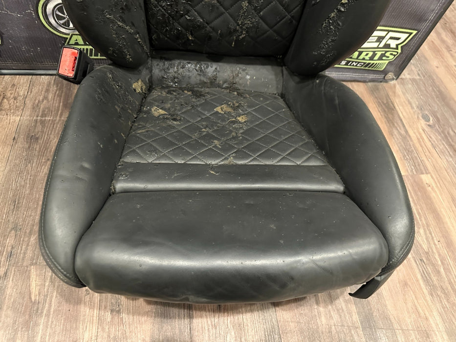 2017 2021 AUDI R8 PLUS DIAMOND STITCHED LEFT DRIVER SEAT ~DAMAGE~ OEM